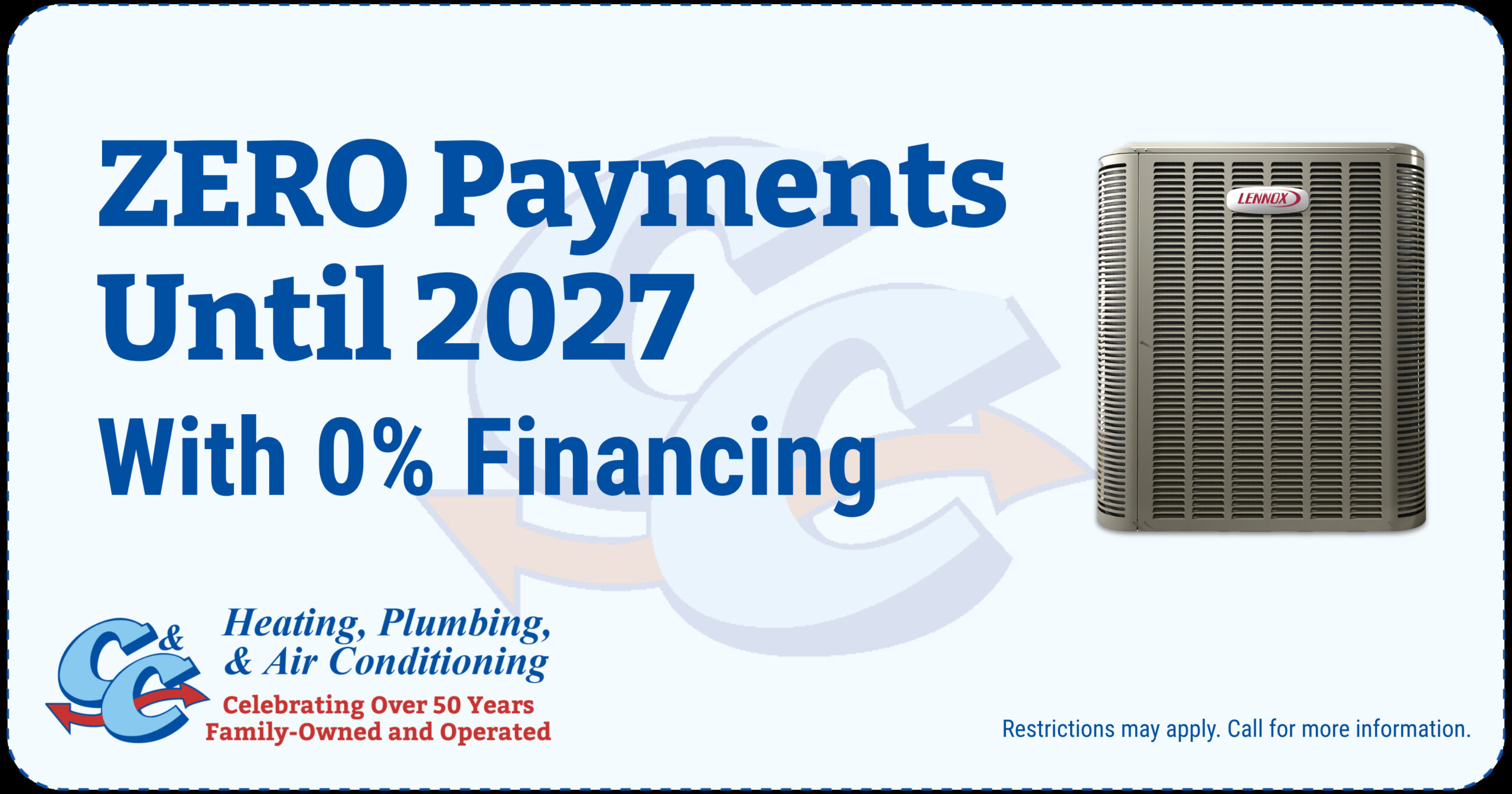 Zero Payments!